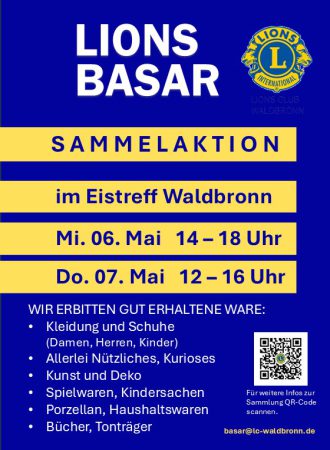 Basar 2026 Flyer A5 Sammlung